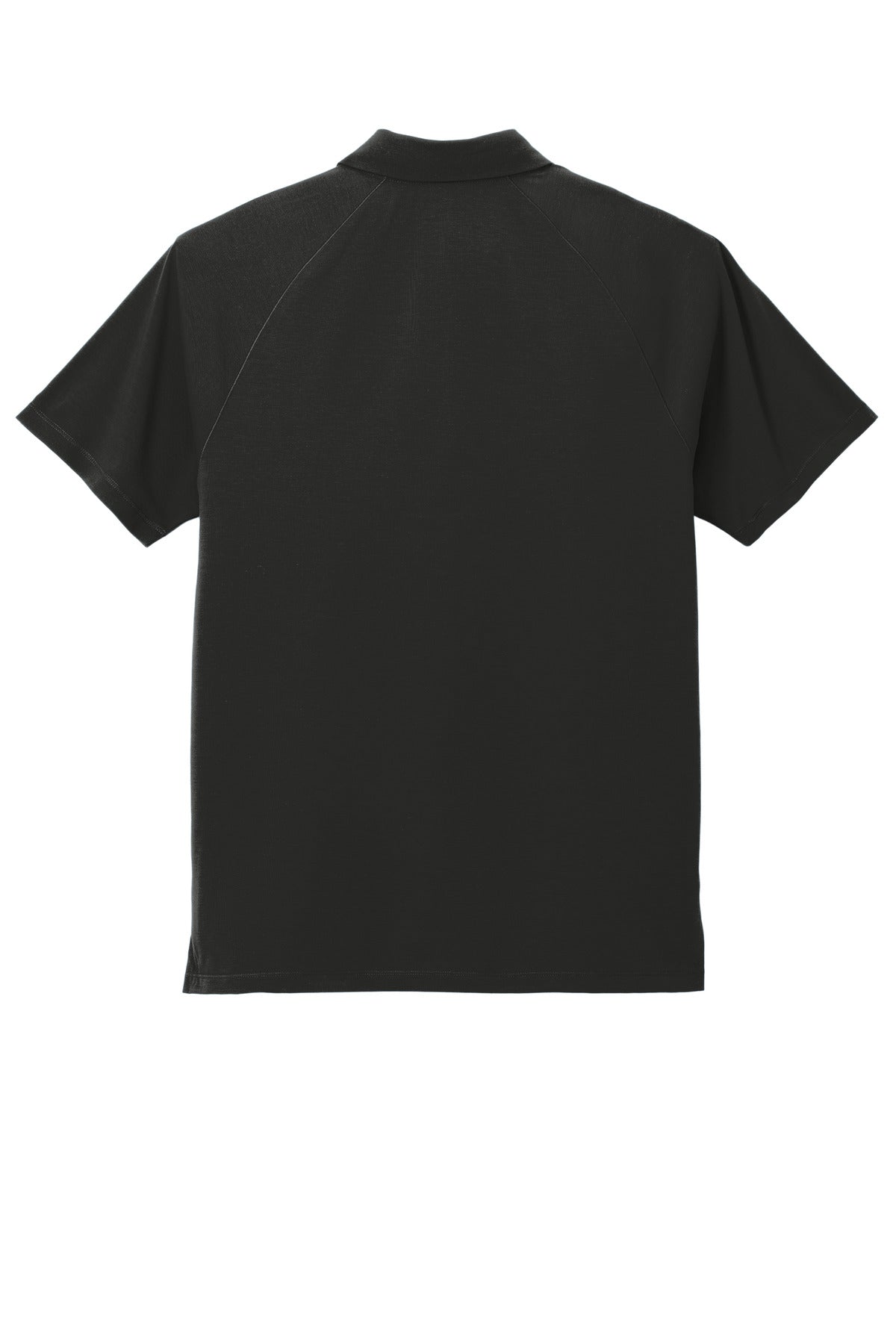 Rear View of Blacktop OGIO Motion Polo OG152 plain
