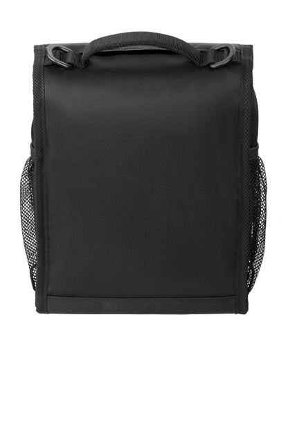 Rear View of Blacktop OGIO Sprint Lunch Cooler 96000 plain