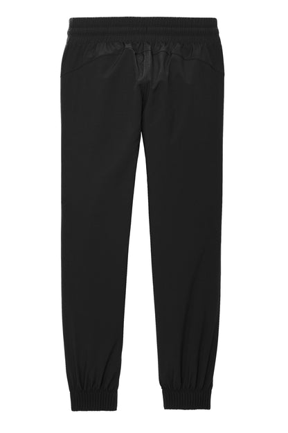 Rear View of Blacktop OGIO Women's Connection Jogger LOG707 plain