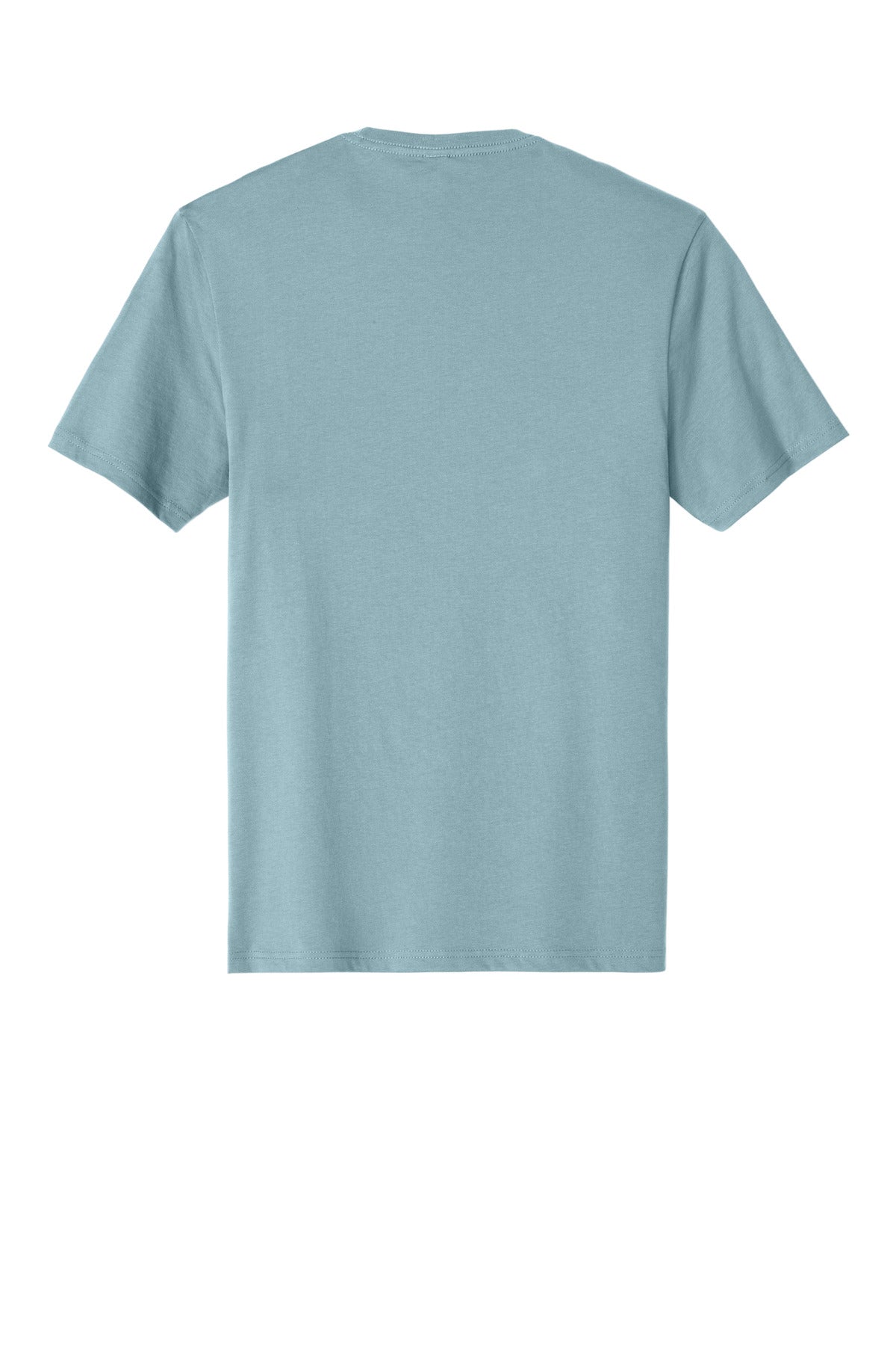 Rear View of BlueFog District Perfect Weight Tee. DT104 plain