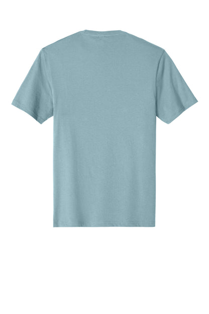 Rear View of BlueFog District Perfect Weight Tee. DT104 plain