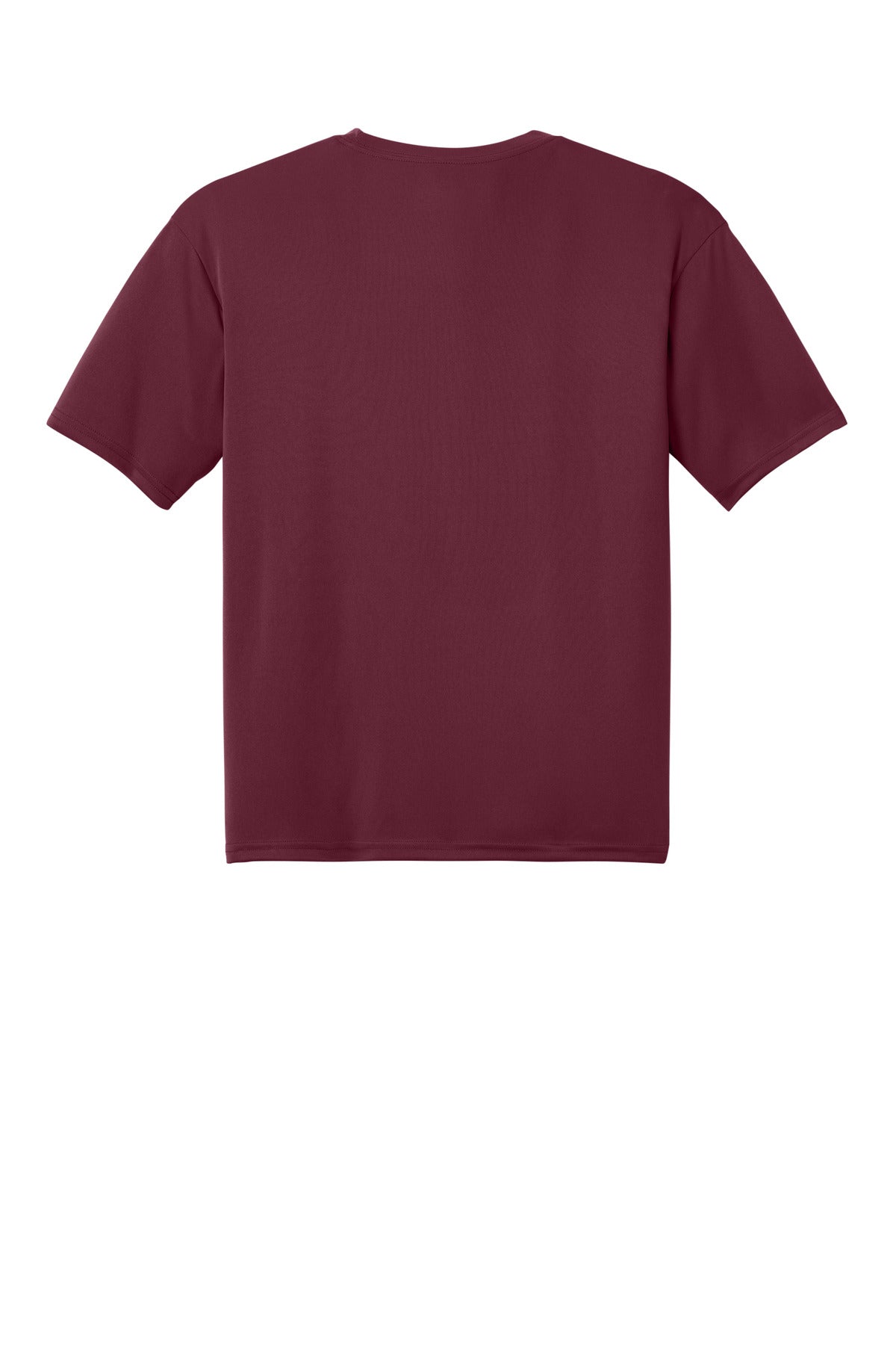 Rear View of Cardinal A4 Cooling Performance Short Sleeve Tee A4N3142 plain