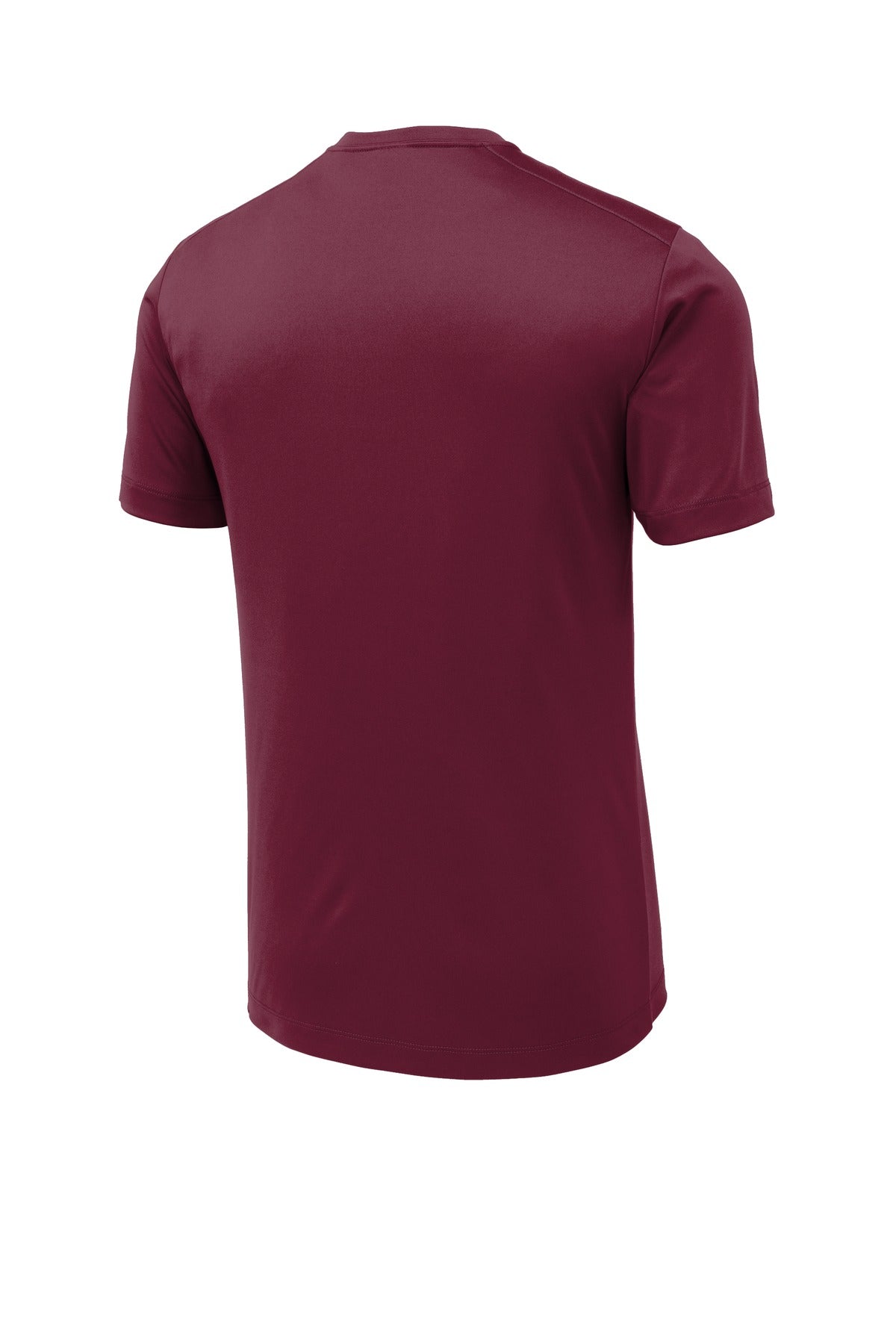 Rear View of Cardinal Sport-Tek Posi-UV Pro Tee. ST420 plain