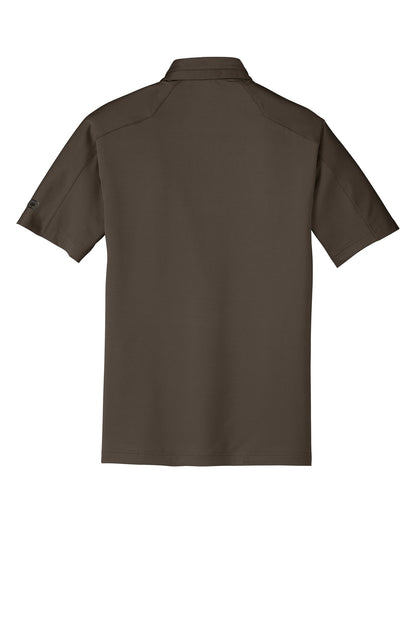 Rear View of Cargo Brown OGIO Linear Polo. OG1030 plain