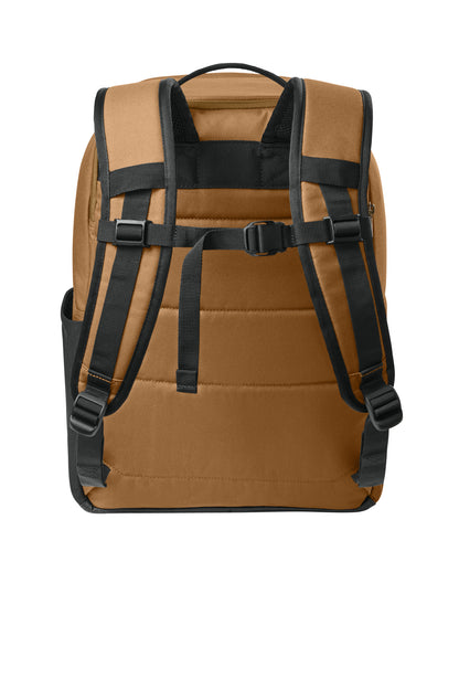 Rear View of CarharttBr Carhartt Two-Compartment Cooler Backpack CTB0000607 plain