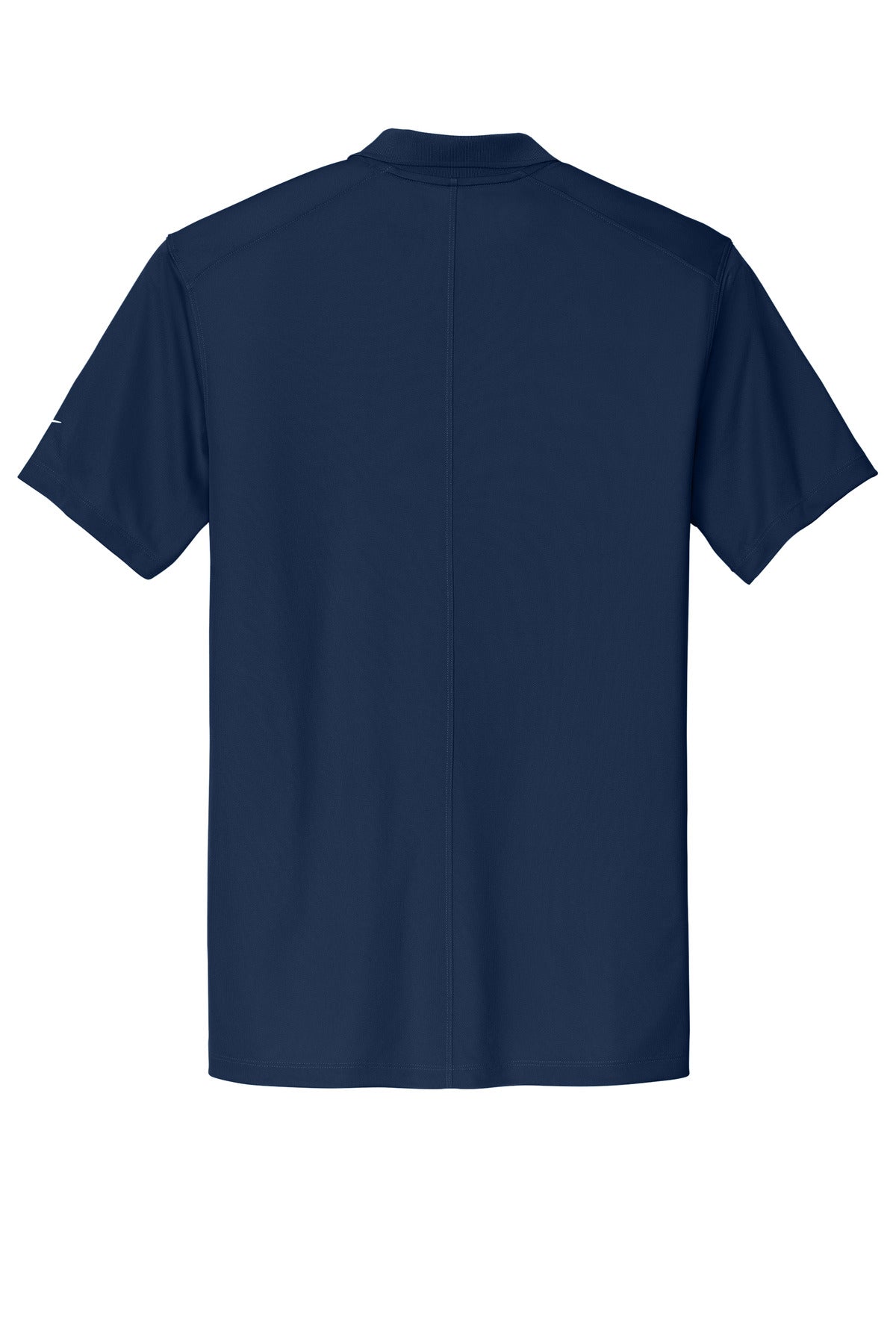 Rear View of ColNavy Nike Victory Solid Polo NKDX6684 plain