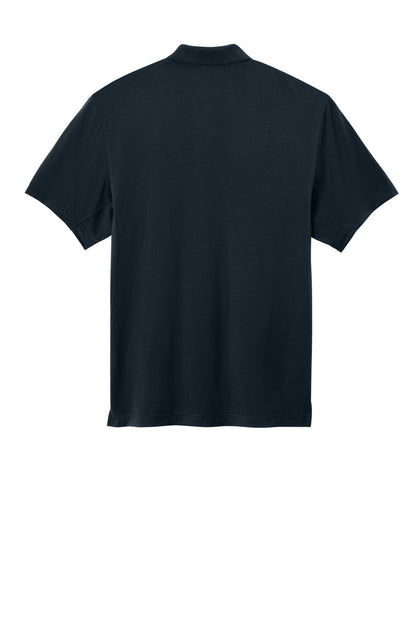 Rear View of DarkNavy CornerStone Workwear Pro Tactical Polo CS452 plain