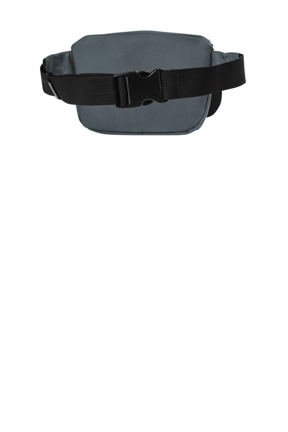 Rear View of DarkSlate Port Authority Ultimate Hip Pack BG910 plain