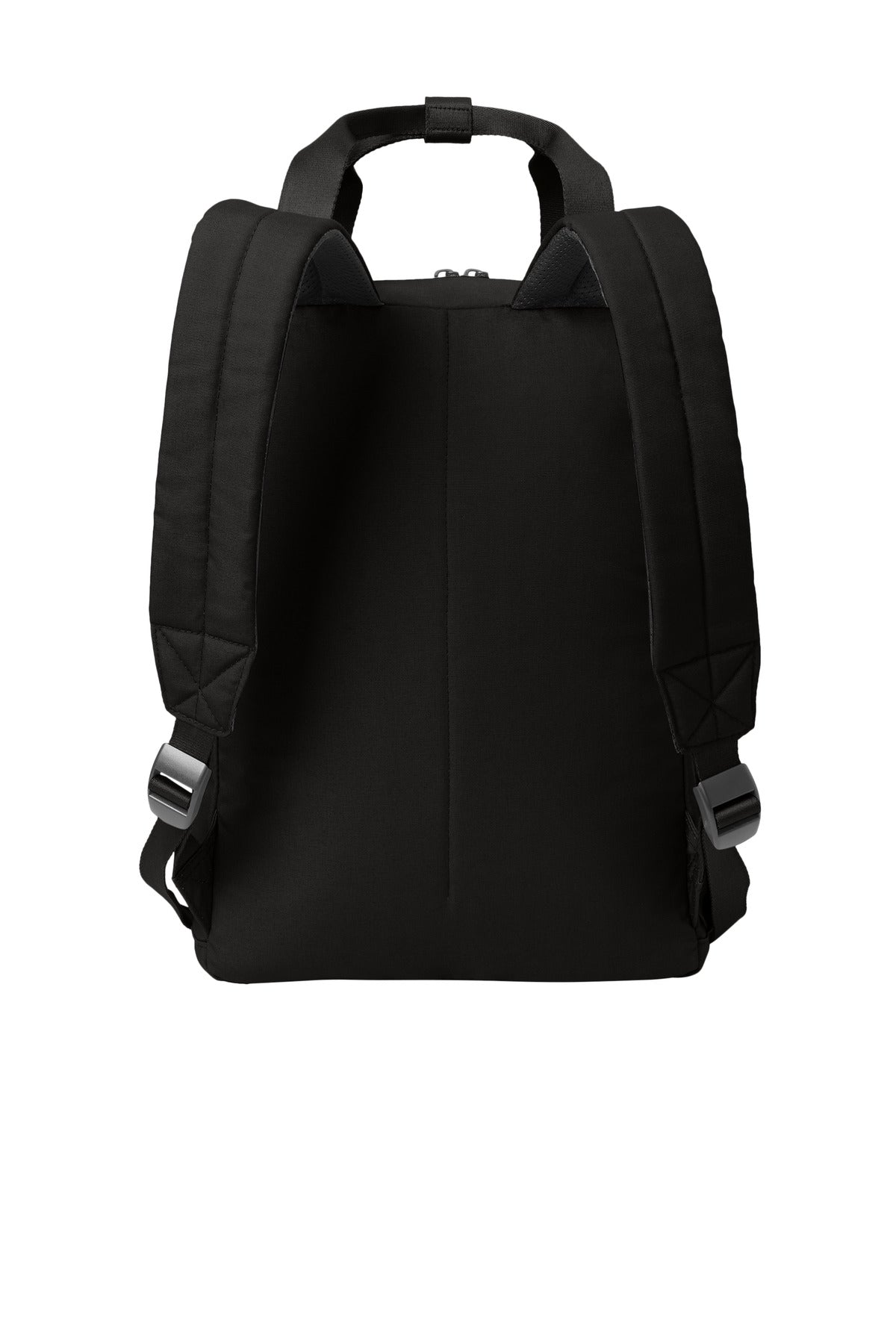 Rear View of DeepBlack Mercer+Mettle Claremont Handled Backpack MMB211 plain
