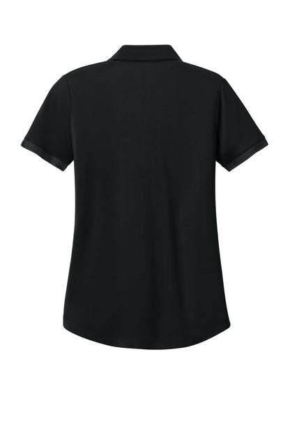 Rear View of DeepBlack Mercer+Mettle Women's Everyday Performance Polo MM1031 plain