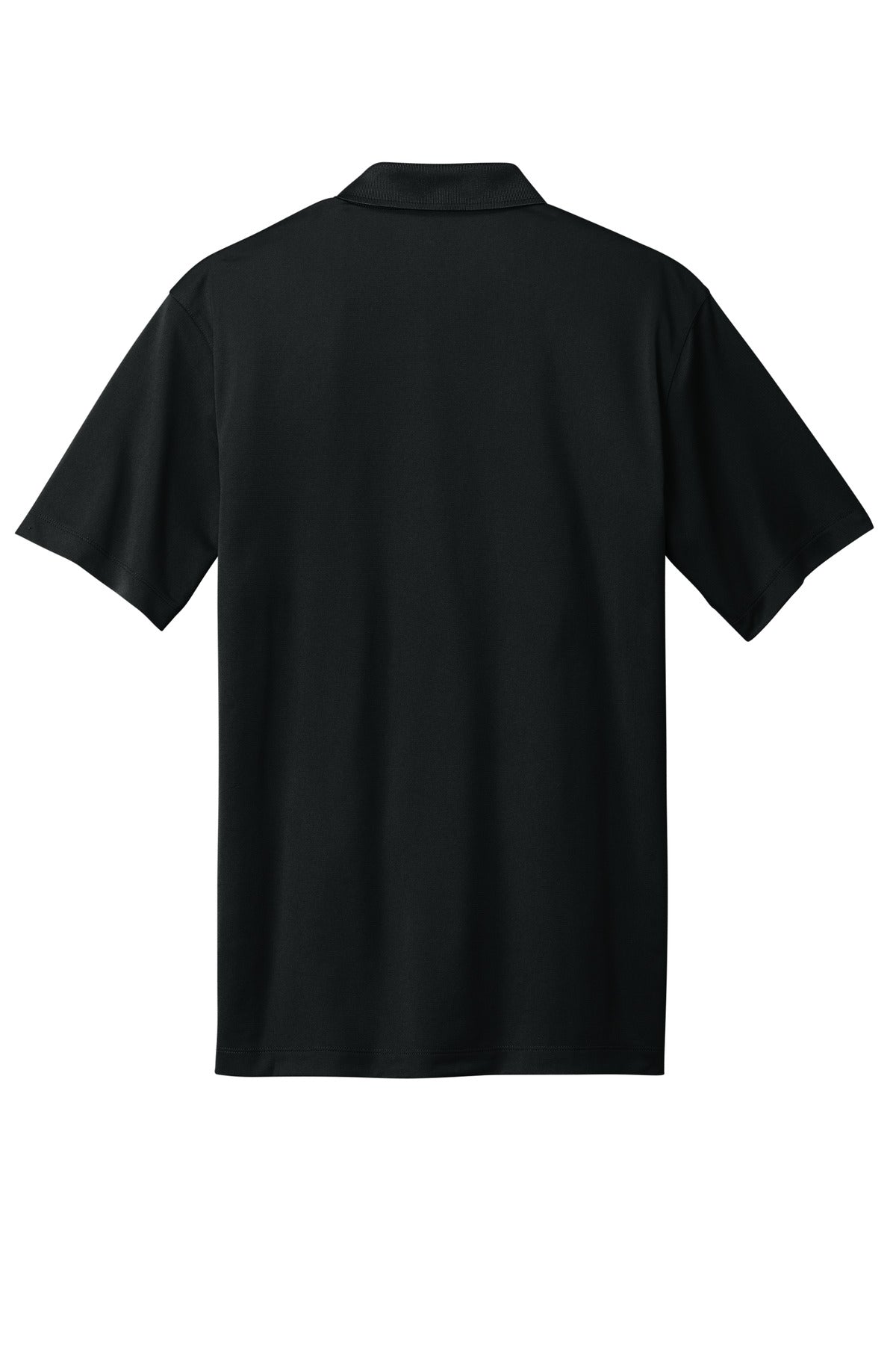 Rear View of DeepBlack Port Authority C-FREE Performance Polo K863 plain