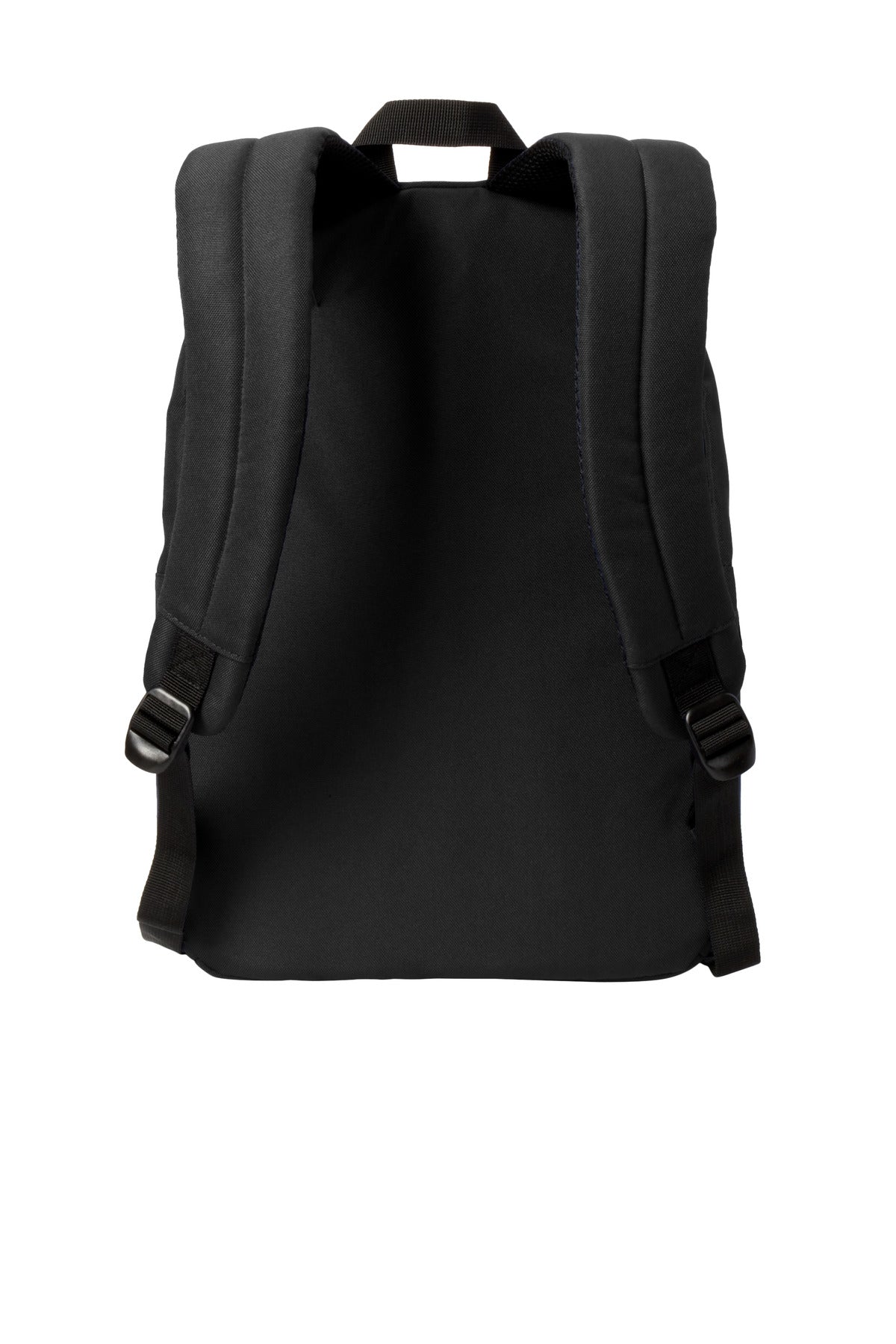 Rear View of DeepBlack Port Authority C-FREE Recycled Backpack BG270 plain