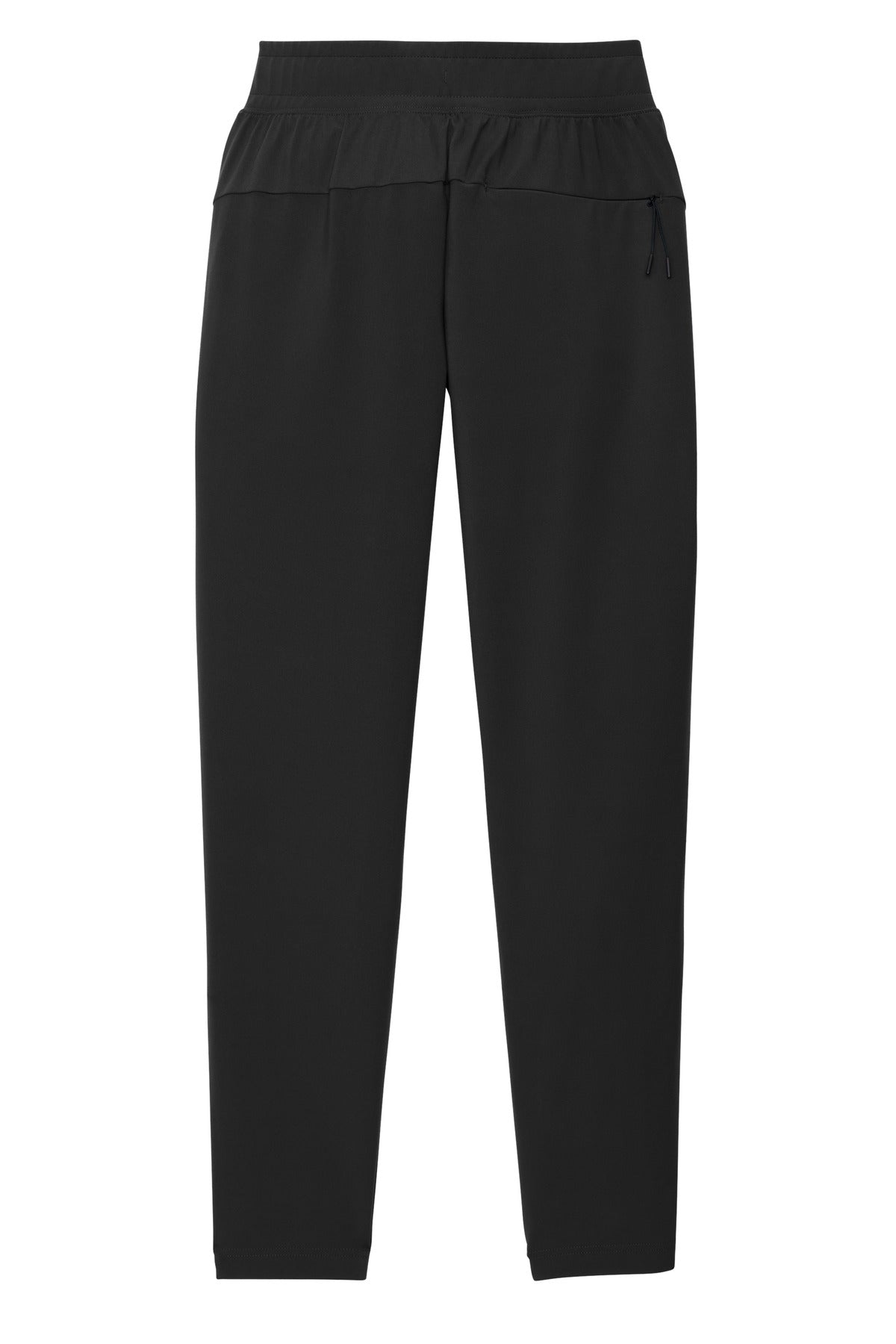 Rear View of DeepBlack Sport-Tek Circuit Jogger PST871 plain
