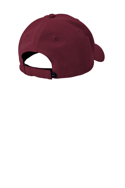 Rear View of DeepMaroon Nike Dri-FIT Legacy Cap NKFB6447 plain