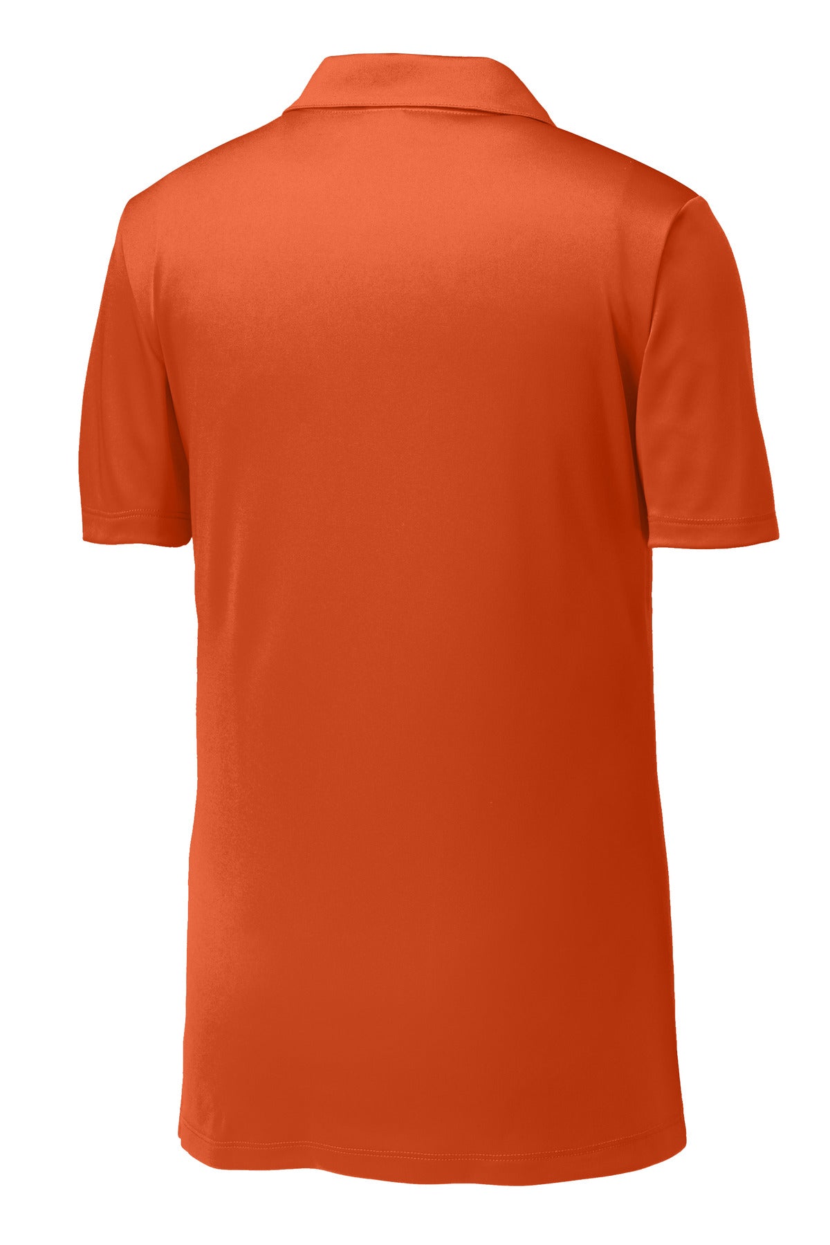 Rear View of DeepOrange Sport-Tek PosiCharge Competitor Polo. ST550 plain