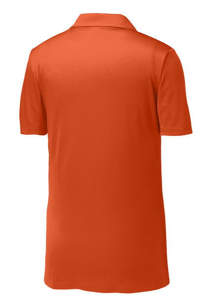 Rear View of DeepOrange Sport-Tek PosiCharge Competitor Polo. ST550 plain