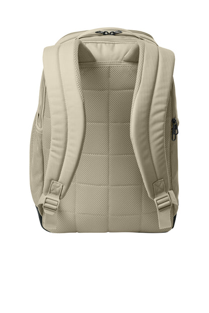 Rear View of DesertKhk Nike Brasilia Medium Backpack NKDH7709 plain