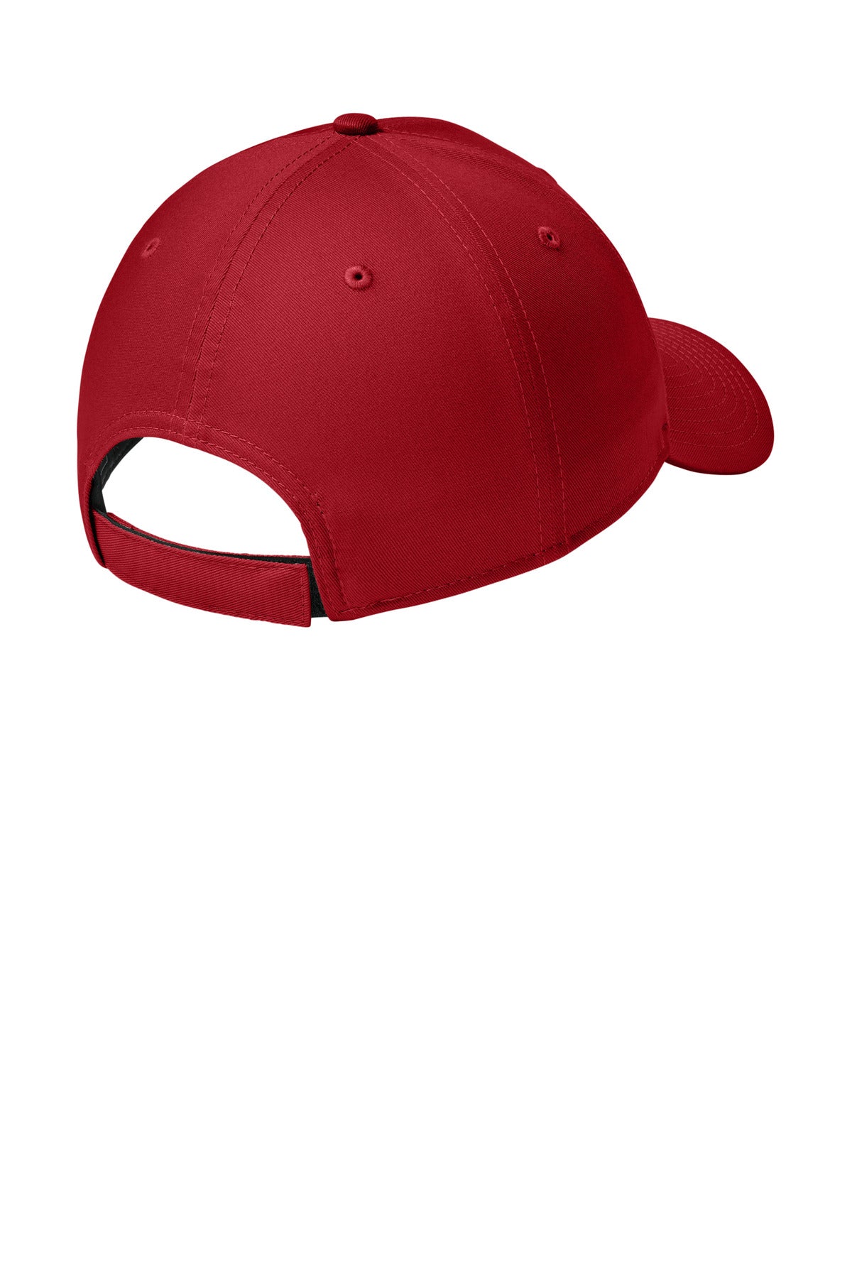 Rear View of FlagScarRd New Era - Adjustable Structured Cap. NE200 plain