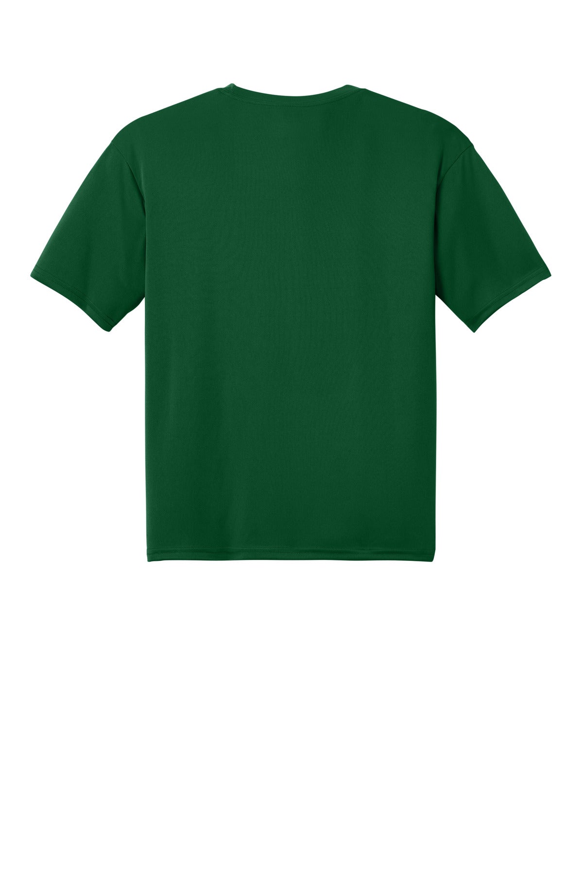 Rear View of Forest A4 Cooling Performance Short Sleeve Tee A4N3142 plain