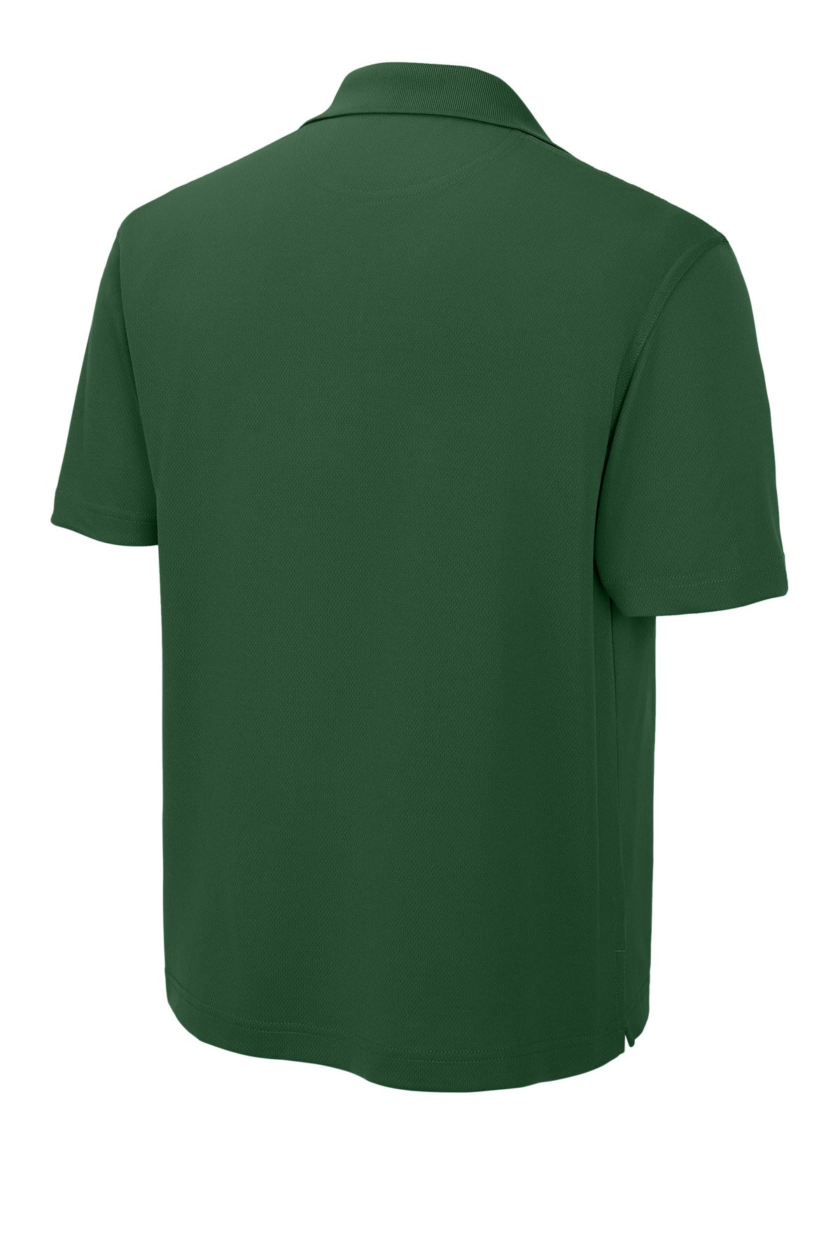 Rear View of Forest Sport-Tek Dri-Mesh Polo. K469 plain