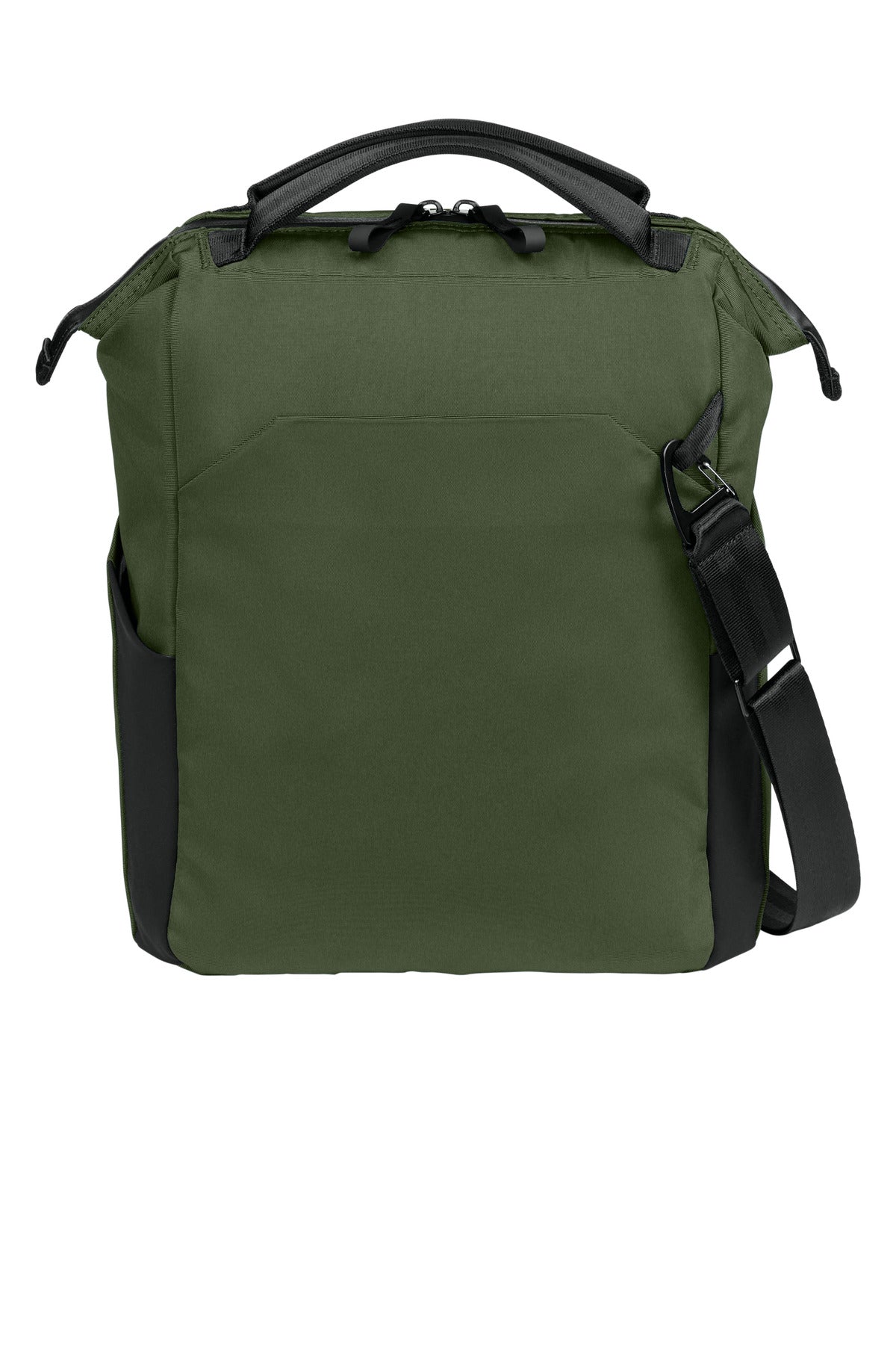 Rear View of ForestMoss MiiR Kori 12-Can Vertical Cooler MRB1102 plain