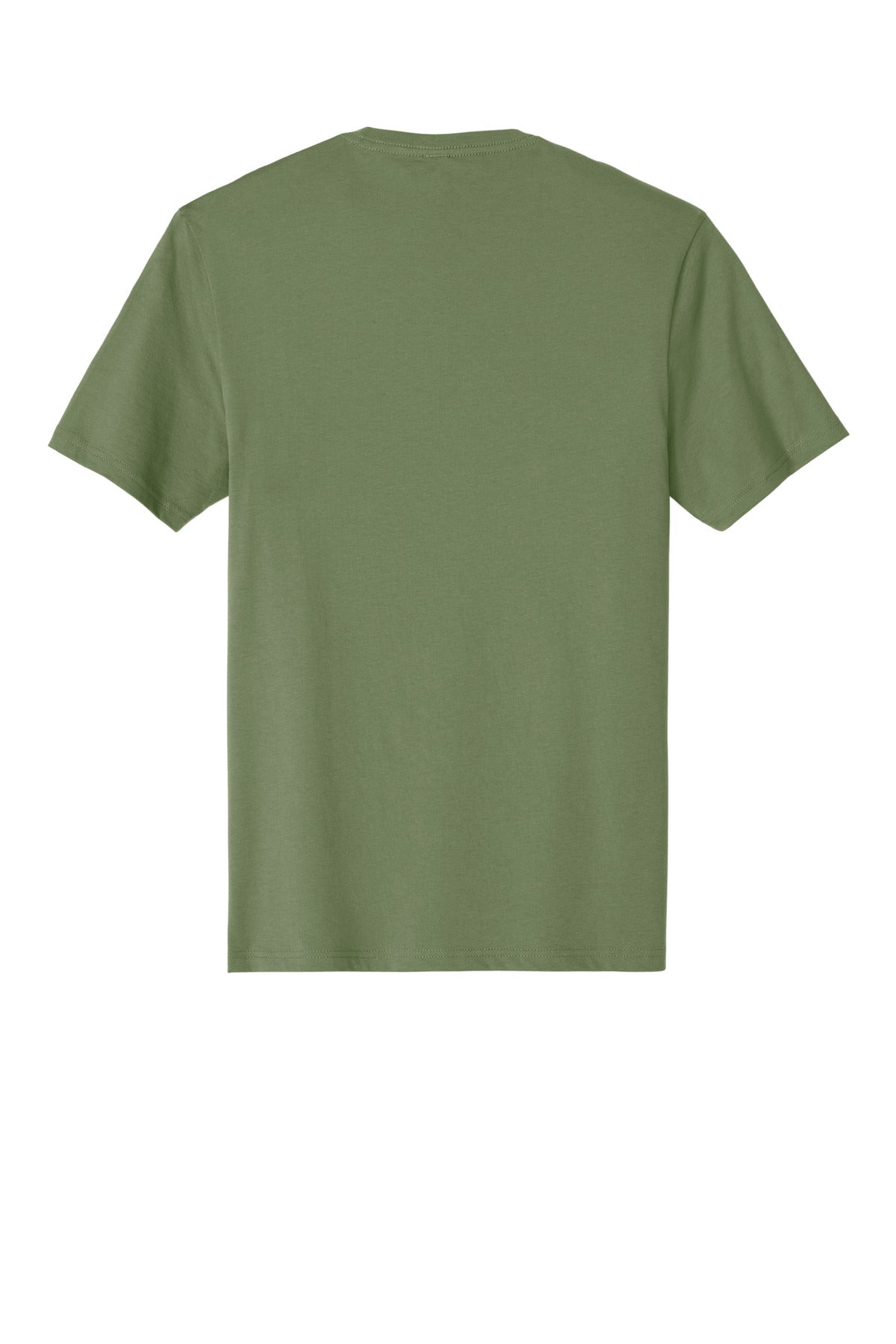 Rear View of Fresh Fatigue District Perfect Weight Tee. DT104 plain