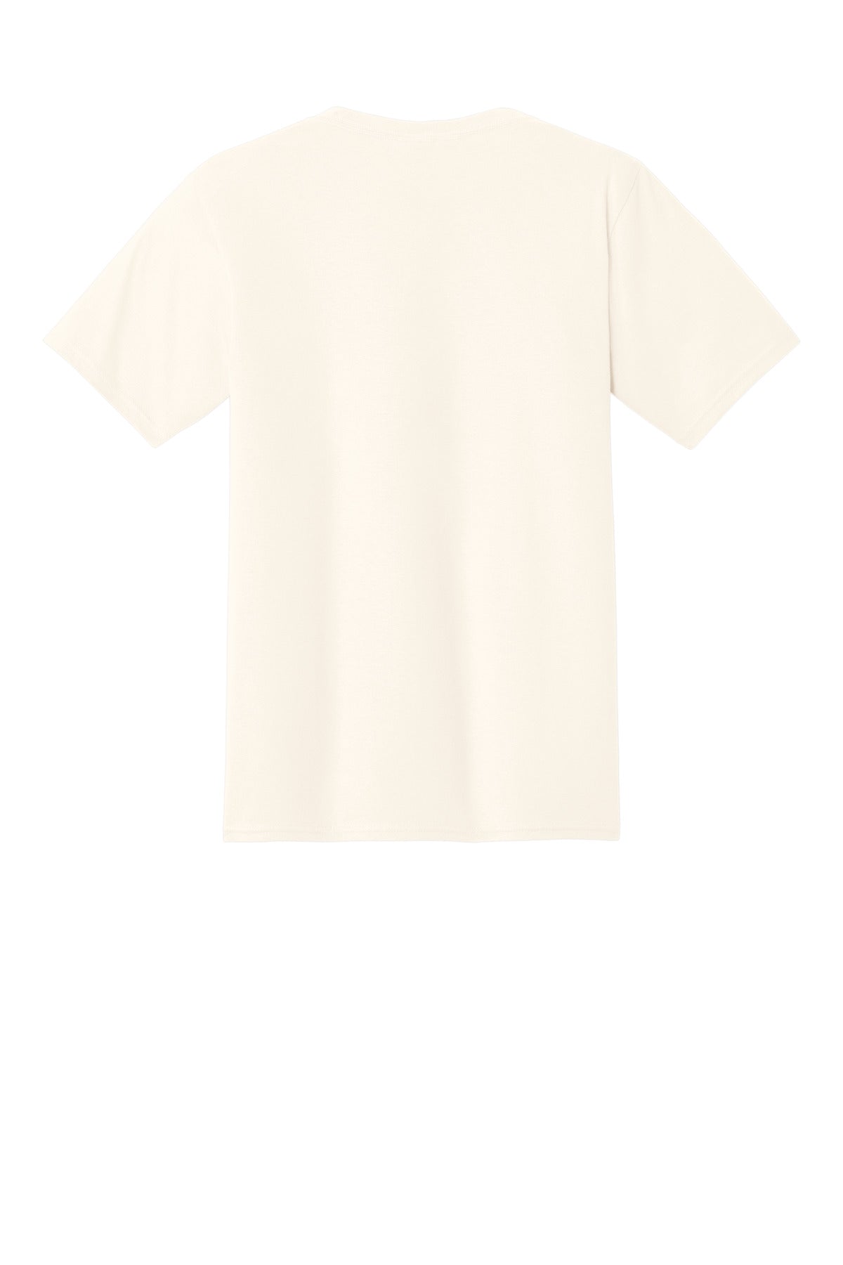 Rear View of Gardenia Port & Co Fan Favorite Tee. PC450