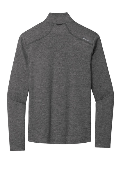 Rear View of Gear Grey Hthr OGIO Force 1/4-Zip OE341 plain