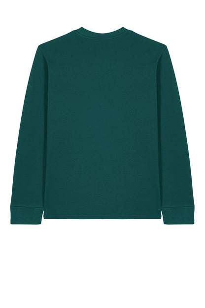 Rear View of GlazedGrn Stanley/Stella Unisex Creator 2.0 Long Sleeve Tee SXU022 plain
