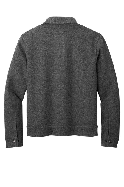 Rear View of GphHeather Russell Outdoors Basin Jacket RU550 plain