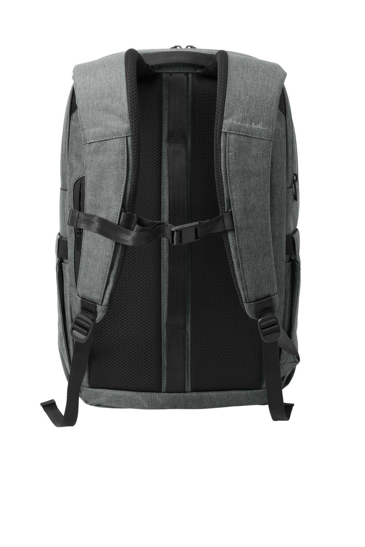 Rear View of GphHeather TravisMathew Duration Backpack TMB105 plain