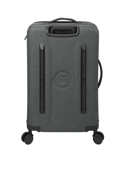 Rear View of GphHeather TravisMathew Quad Checked Spinner TMB401 plain