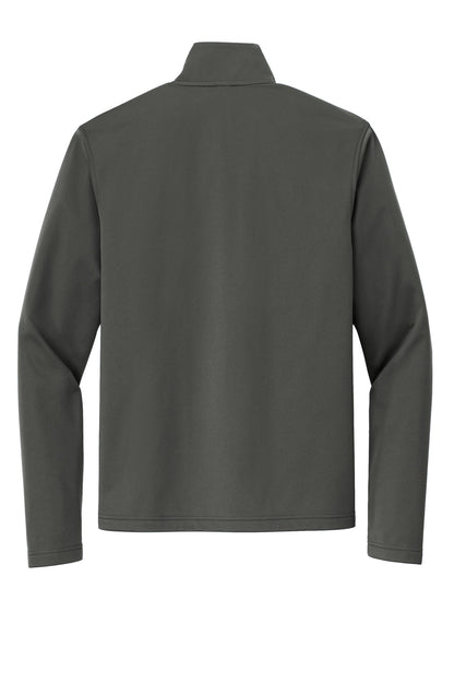 Rear View of GreySteel Port Authority Flexshell Jacket J617 plain
