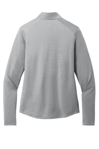 Rear View of Greystone OGIO Women's Motion 1/4-Zip LOG153 plain