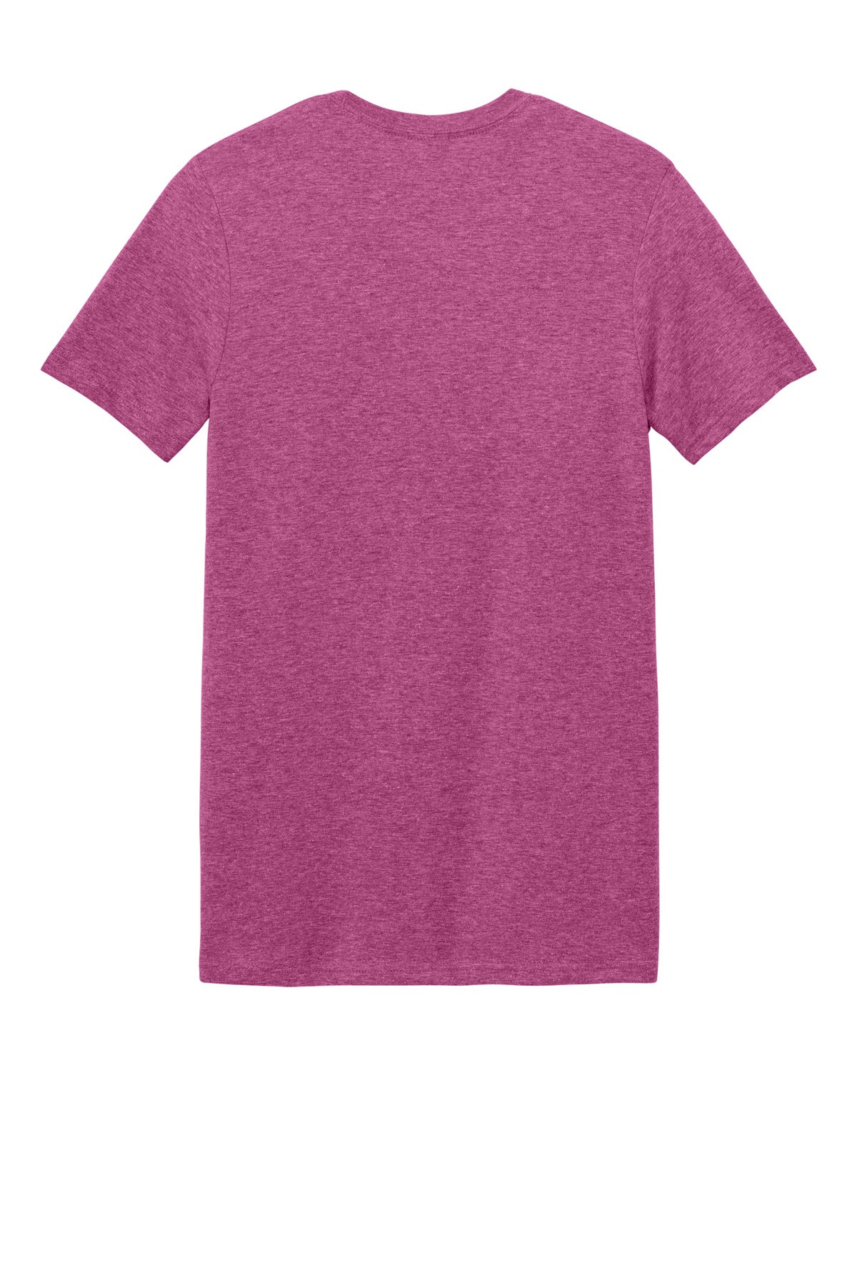 Rear View of HthrBerry Gildan Softstyle T-Shirt. 64000 plain