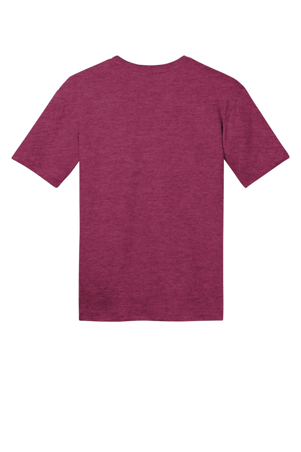 Rear View of Hthrd Loganbry District Perfect Weight Tee. DT104 plain