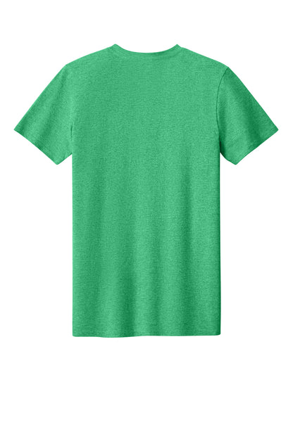 Rear View of HtIrishGn Gildan Softstyle V-Neck T-Shirt. 64V00 plain