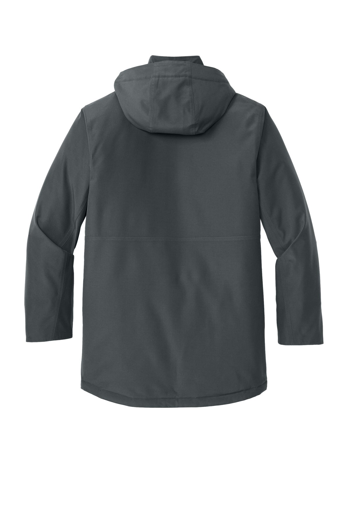 Rear View of IronGrey CornerStone Elements Insulated Parka CSJ10 plain