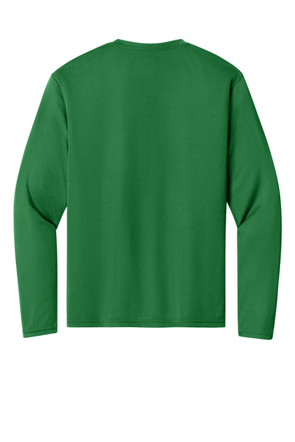 Rear View of Kelly A4 Cooling Performance Long Sleeve Tee A4N3165 plain