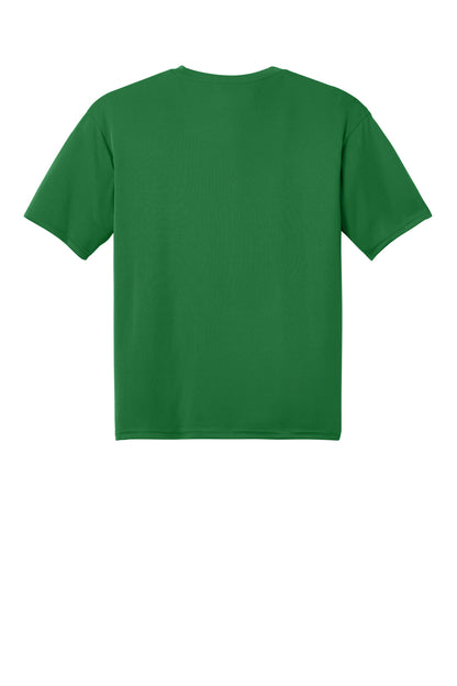 Rear View of Kelly A4 Cooling Performance Short Sleeve Tee A4N3142 plain