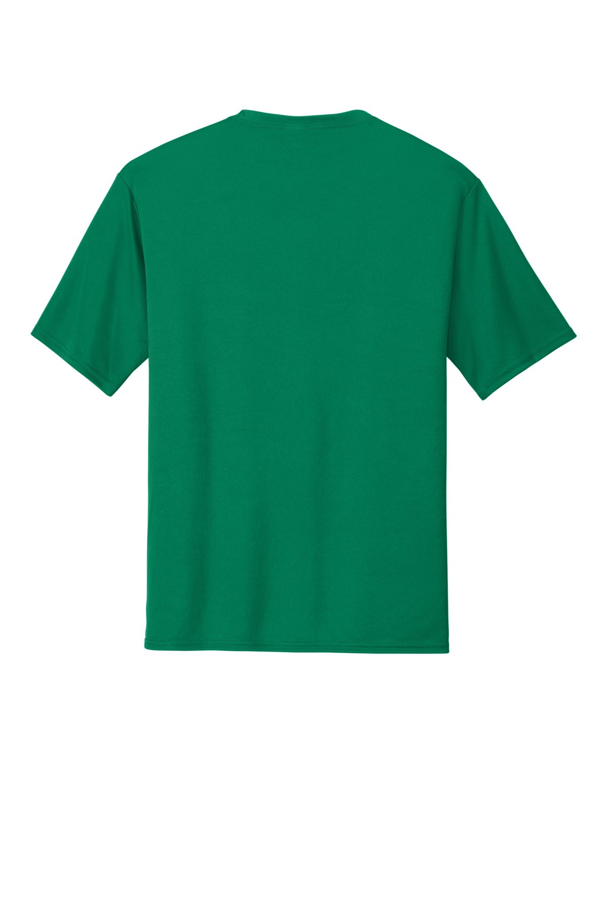 Rear View of Kelly Port & Co Performance Tee. PC380 plain