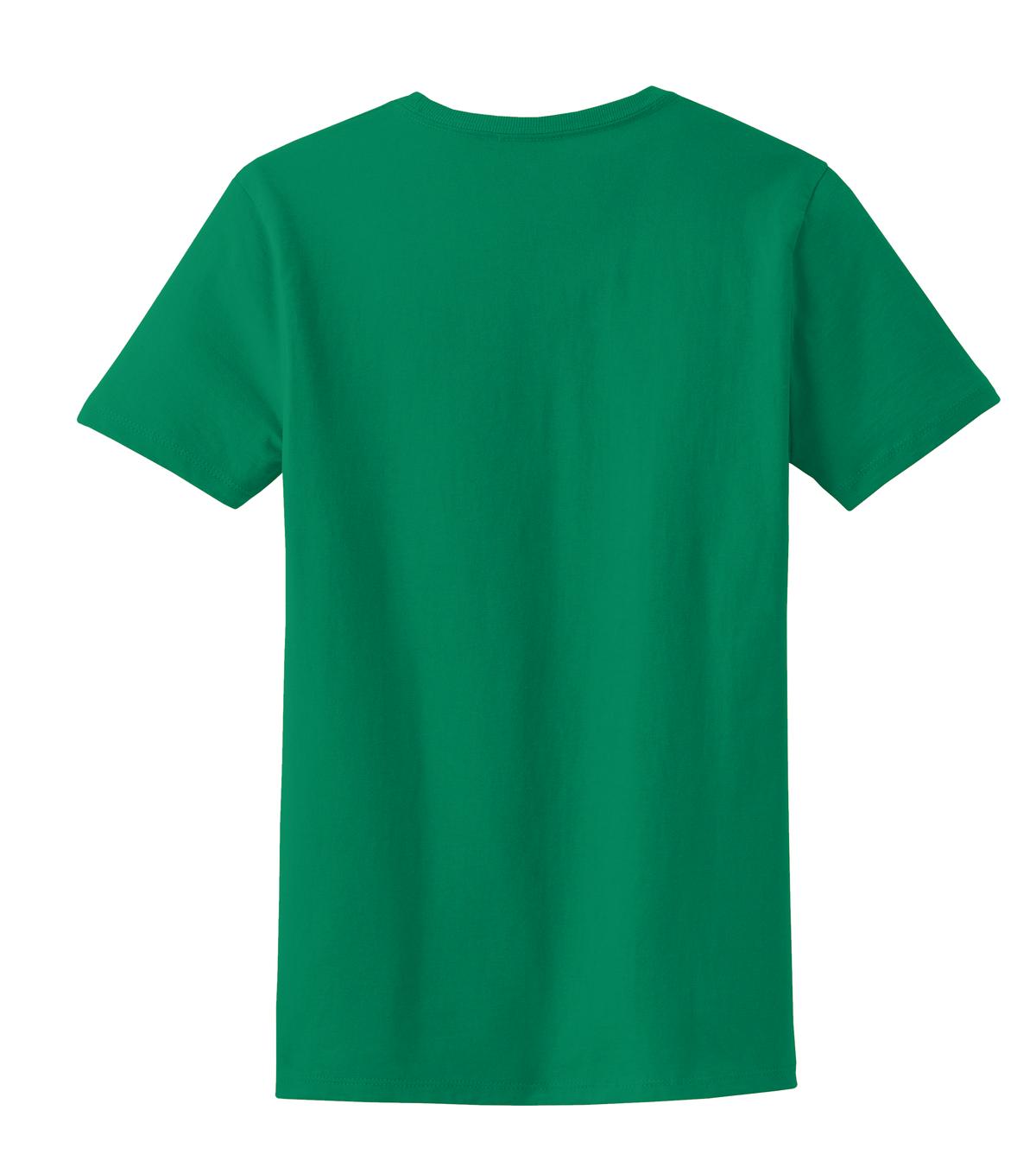 Rear View of Kelly Port & Co Women's Essential Tee. LPC61 plain