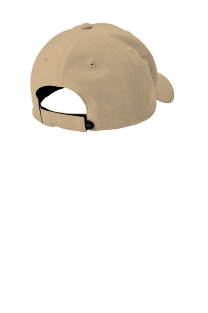 Rear View of Khaki Nike Dri-FIT Legacy Cap NKFB6447 plain