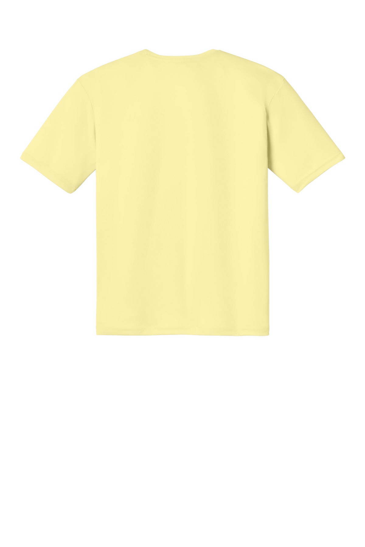 Rear View of LightYllw A4 Cooling Performance Short Sleeve Tee A4N3142 plain