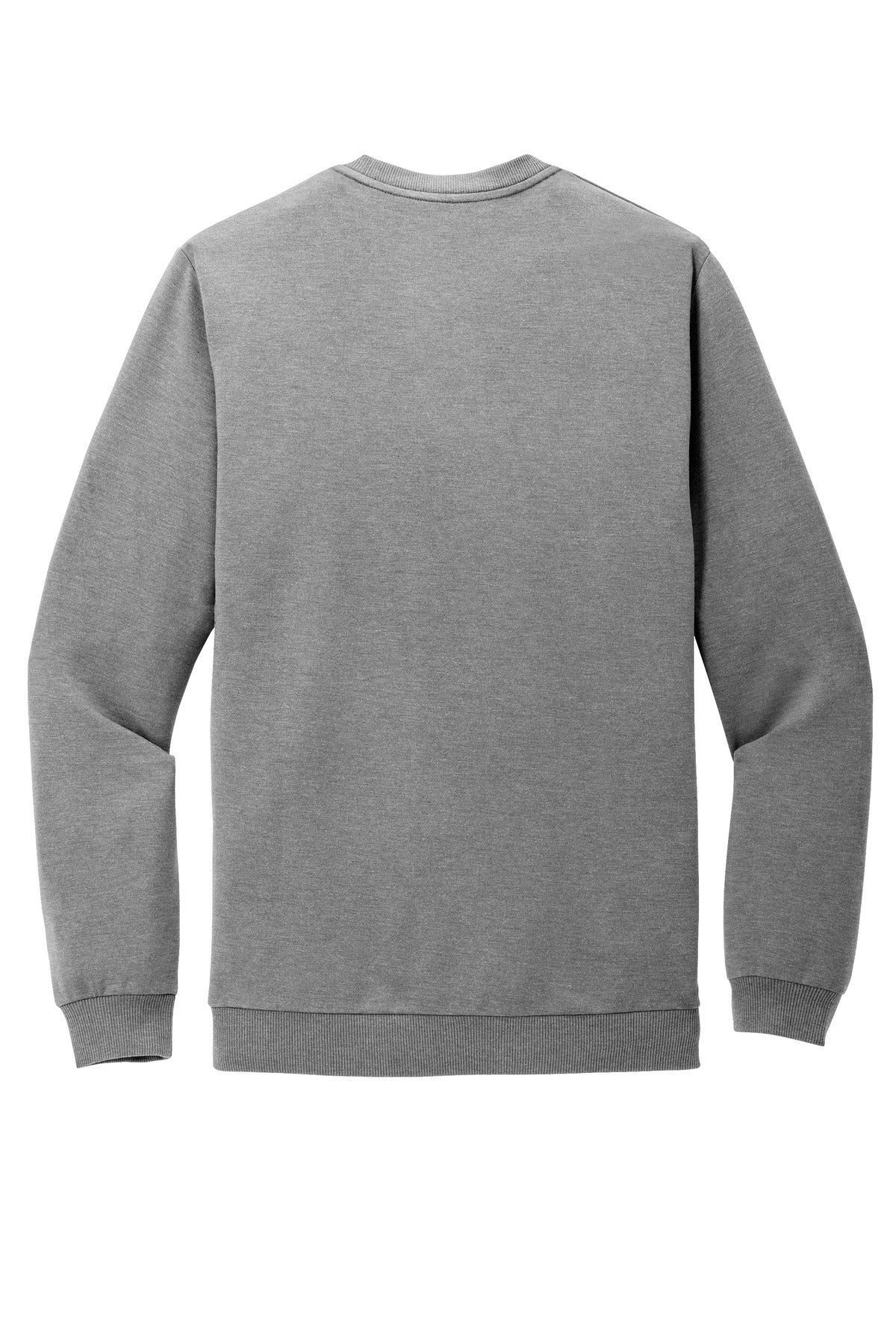 Rear View of LtGreyHt TravisMathew Long Weekend Crew TM1MZ342 plain