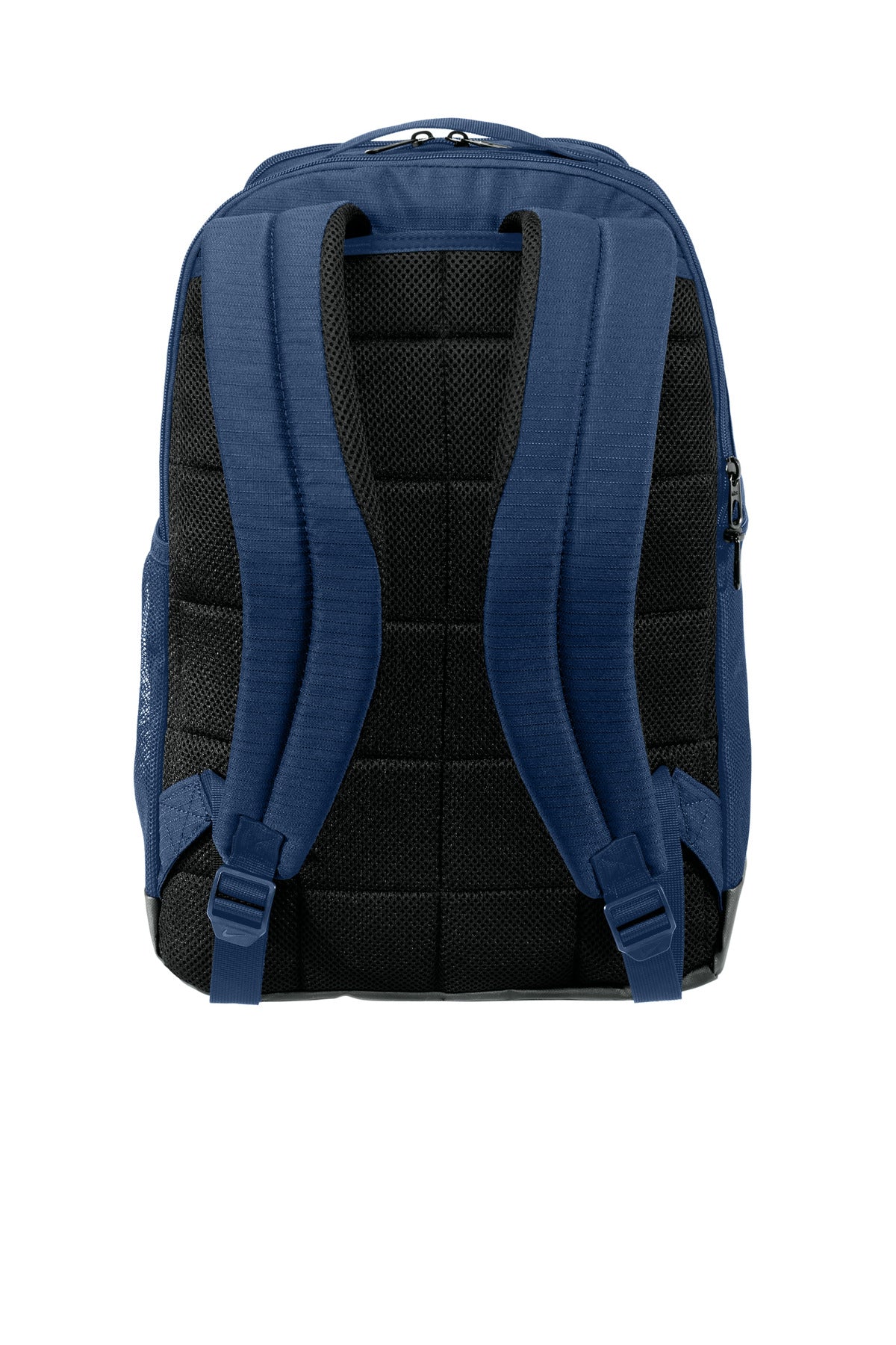 Rear View of MdntNavy Nike Brasilia Medium Backpack NKDH7709
