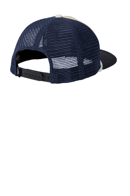 Rear View of MiNv/Wht LIMITED EDITION Spacecraft Trucker Cap SPC3 plain