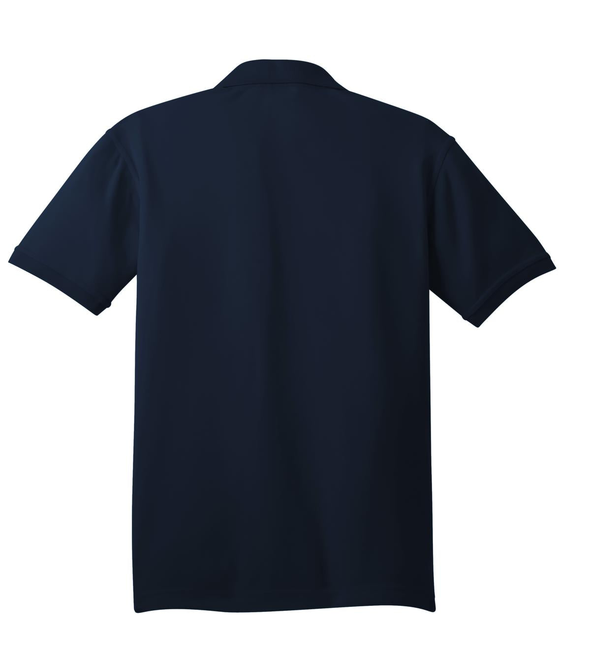 Rear View of Navy OGIO - Caliber2.0 Polo OG101 plain