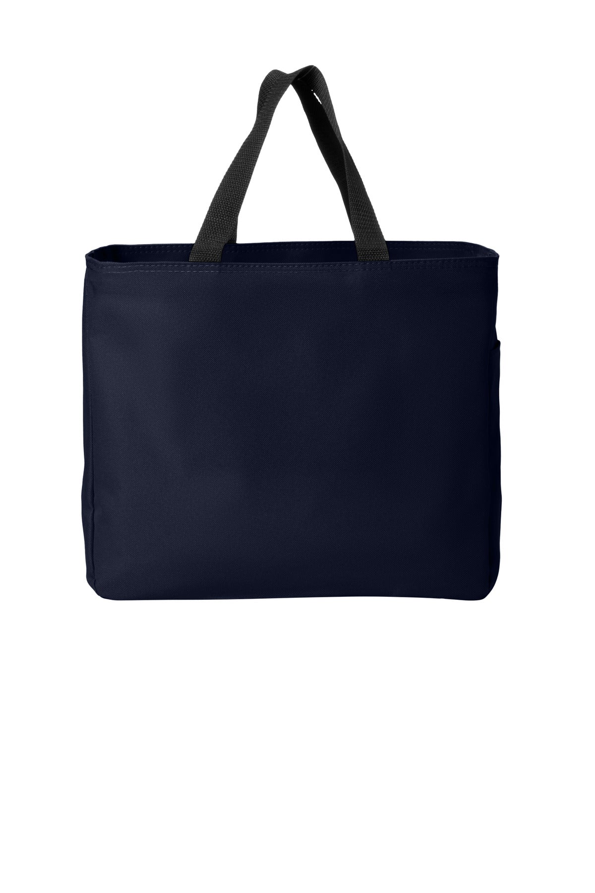 Rear View of Navy Port Authority - Essential Tote. B0750