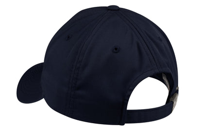 Rear View of Navy Port Authority Fine Twill Cap. C800 plain